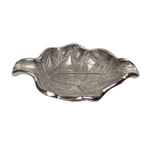 Abalorio dorado y plateado con forma de hoja para mujer y niña, pendientes, pulseras - Product Image 4