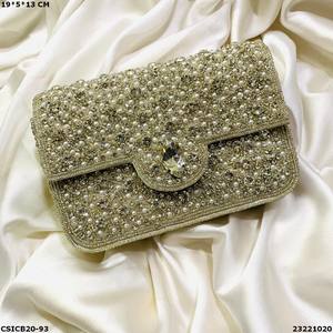 Bridal Ethnic <b>Evening</b> <b>Bag</b> Elegant Clutch for Special Occasions - Product Image 2
