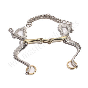 Nouveau style de mors de cheval Dragon Horse Bit pour l'équitation 2021 - Product Image 1