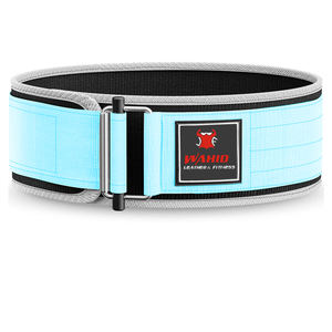 Cinturón de Levantamiento de Pesas de Cuero Wahid, Flexible, Resistente al Desgaste, con Hebilla de Cierre Rápido para Entrenamiento de Fuerza - Product Image 2