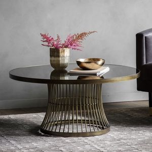 Decorative Round Furniture <b>Table</b> for Hotel Living Room Restaurant <b>Table</b> <b>Black</b> Color Modern Design Metal Iron Tea Furniture <b>Table</b> - Product Image 2