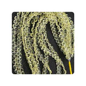 Cuentas sueltas de 8 pulgadas facetadas en forma de corazón de 5-5,5mm para la fabricación de joyas - Product Image 2