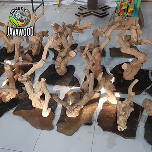 Branches naturelles d'escalade en bois sur base en ardoise pour reptiles, best-seller - Product Image 6