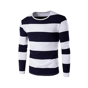 Sublimación impresa cuello redondo hombres Rash Guard camisa de compresión de manga larga gimnasio Fitness personalizado MMA BJJ Rash Guard - Product Image 1