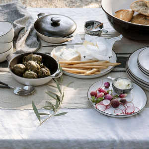 Las últimas tazas y cucharas medidoras esmaltadas de doble tono, medidas grabadas, mango corto, herramientas de cocina duraderas de grado superior - Product Image 4