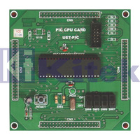 Equipo de entrenamiento didáctico Kit de placa de desarrollo de microcontrolador PIC para Aprendizaje de equipos eléctricos