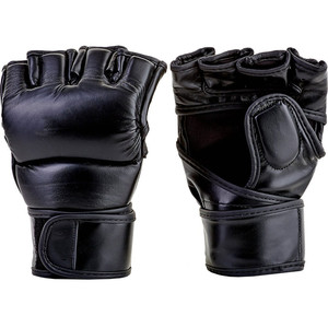 Gants de boxe MMA PU pour hommes, Service OEM, gants de boxe MMA demi-doigt fabriqué au Pakistan, meilleur prix - Product Image 1