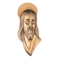 Placa de bronce estilizada, rotulador de foulard para ropa, Jesús
