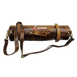 Toile cirée personnalisée-sac de Chef en cuir-sac de rouleau couteau-étui fait à la main-couteau en cuir-sac de Chef en rouleau - Product Image 1