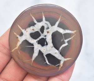 Septaria-GEMA grande de araña, Gema grande, color negro, tela de araña, septario, Nodule, Araña, piedra preciosa suelta - Product Image 6