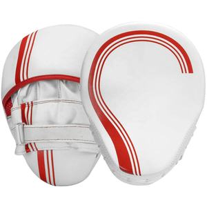 Haute qualité personnalisé MMA Muay Thai Mitt Focus Pads Original PU cuir avec Logo de la marque - Product Image 1
