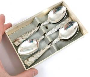 Cuchara de boda con mango final de diseño grabado con pulido de espejo brillante de la India, perfecta para utensilios de cocina, vajilla, juego de cucharas de Hotel - Product Image 3
