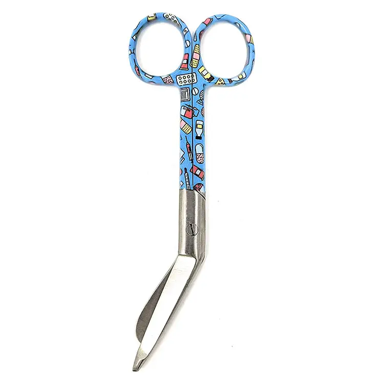High Quality 14.5 cm Lister Bandage Scissors Stainless Steel Basis of Surgical Instruments Unique Design
