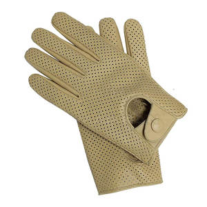 Vente en gros Gants de conduite en cuir véritable pour unisexe Gants de conduite chauds à la mode Gants de conduite sportive à vendre - Product Image 1