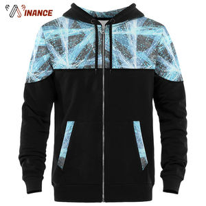 Sweats à capuche personnalisés 100% Polyester pour homme, vente en gros - Product Image 2