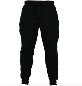 กางเกงวอร์มผ้าฝ้าย100สำหรับผู้ชาย,กางเกงวอร์มสีพื้นกางเกงวิ่งแนวสตรีทแบบลำลองโลโก้แบบกำหนดเอง - Product Image 4