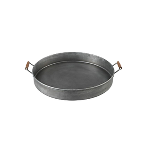 ถาดเสิร์ฟอาหารชุบสังกะสี ดีไซน์คลาสสิก คุณภาพเยี่ยม รูปทรงกลม ถาดเสิร์ฟขนมหวาน ราคาประหยัด - Product Image 5