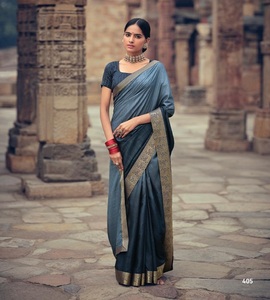 Sarerie de mariée style sud-indien, en soie, magnifique produit chaud, riche Minakari, palu, avec tissage de travail indien, 2022 - Product Image 1