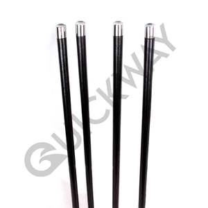 Palos Swagger personalizados negros sólidos cómodos de la mejor venta para desfiles colección Ceremonial Swagger Stick de Quick Way Industries - Product Image 3