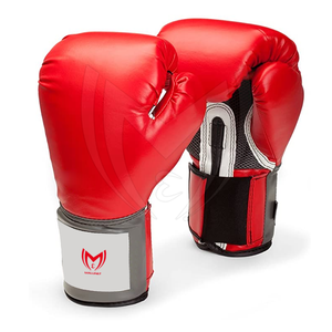 Guantes de boxeo de cuero de vaca genuino más vendidos Guantes de boxeo de alta calidad para artes marciales - Product Image 1