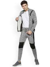 เสื้อวอร์มมีฮู้ดสำหรับผู้ชาย,เสื้อวอร์มแขนยาว2ชิ้นแบบมีซิปสำหรับใส่เล่นกีฬาสำหรับฤดูใบไม้ผลิ - Product Image 5