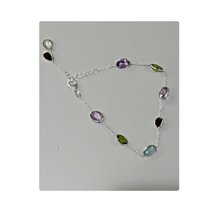 Modern Design 925 Sterling Silver Gemstone <b>Earrings</b> Colorful JEWELRY for Gift or Party - Product Image 1