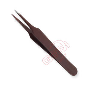 Pince à épiler pour extensions de cils en acier inoxydable, logo personnalisé, design dernier cri, durable et réutilisable - Product Image 5