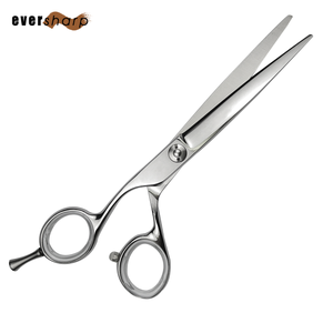 Ciseaux de coiffure professionnels en acier inoxydable, lame tranchante, pour droitiers, manche long, finition miroir, pour salon de coiffure - Product Image 3