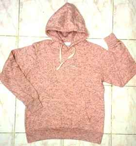 Sudadera con capucha para hombre 100% algodón con cremallera, forro polar grueso de polialgodón, antiencogimiento, estampado liso, logotipo personalizado, suministro ODM para invierno - Product Image 3