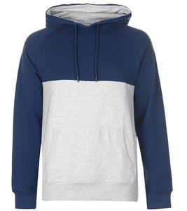 Sudadera con capucha de poliéster y algodón de alta calidad para hombre personalizada XL talla grande DIY logotipo OEM tela de calidad impresa con cuello con capucha - Product Image 1