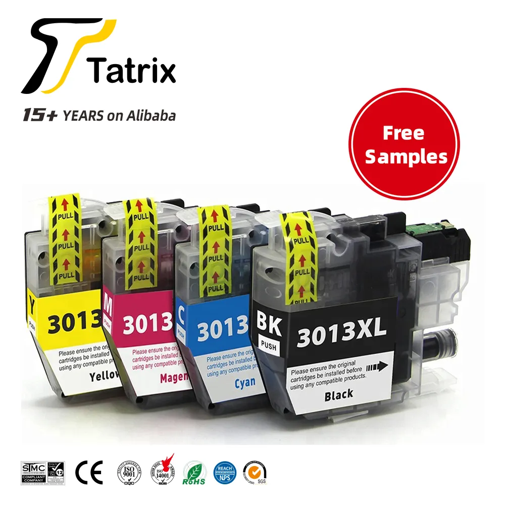 Tatrix LC3013 LC3013XL mürekkep kartuşu Premium renk uyumlu yazıcı mürekkep kartuşu MFC-J497DW MFC-J690DW LC3013m