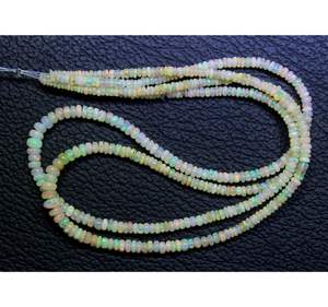 ลูกปัดหินโอปอลจากเอธิโอเปียธรรมชาติหลากสีขนาด18นิ้วลูกปัดหินรูปทรงกลมเรียบ - Product Image 4