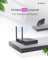 Mini PC Ikinor Intel I5 I7 de 10.ª y 11.ª Generación con 8 GB de RAM y 256 GB de ROM, Compatible con Pantalla Interactiva y Sistemas Operativos Windows/Linux/Android
