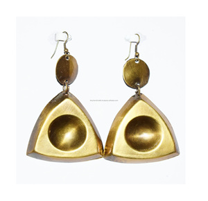 Pendientes de aro con perlas de agua dulce auténticas, pendientes étnicos de perlas en plata de ley 925 para mujer G - Product Image 1