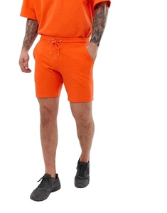 Conjunto de camisetas y pantalones cortos de manga corta para hombre, informales, lisos, de alta calidad, conjunto doble - Product Image 1