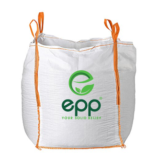Échantillon gratuit 1 tonne de polypropylène tissé écologique grand sac ouvert haut fond plat respirant flexible large gamme de solutions de stockage - Product Image 2