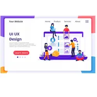 Web Site Design Met Ui/Ux Ervaring Door Kws Ontwikkeling