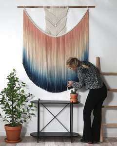 Macramé mural de grande taille de haute qualité - Product Image 1
