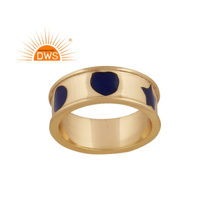 Latest Handmade Design Enamel Band <b>Ring</b> For Women Fashion Jewelry For Women Gift For Her <b>Dainty</b> Collection - Product Image 5