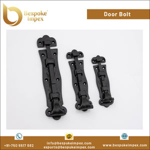 2024 boulons de porte et de fenêtre antiques noirs de 150mm les plus vendus matériel de qualité supérieure - Product Image 2