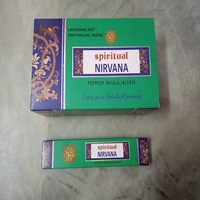 Nouvelle marque spirituelle Nirvana Masala, bâtonnets d'encens aromatiques roulés à la main, paquet de 15 grammes, vente en gros toute l'année en provenance d'Inde