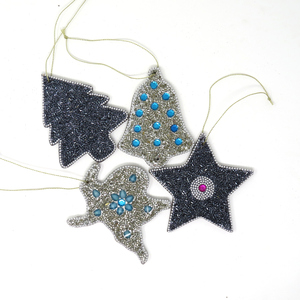 Colgante decorativo de Navidad hecho a mano, ornamento - Product Image 2