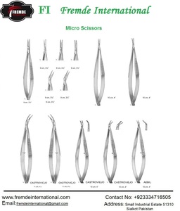 Lot de ciseaux chirurgicales en carbure de tungstène, toriques, catrum, instruments testés par CE, 20 pièces - Product Image 3