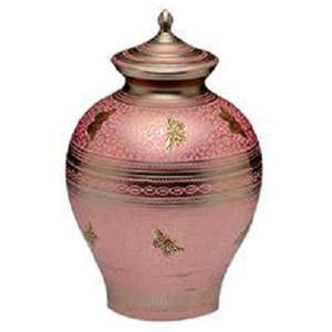 Urna elegante de latón para cremación de trigo para adultos, urna de cremación de latón para cenizas de adultos y mascotas, urnas funerarias - Product Image 6