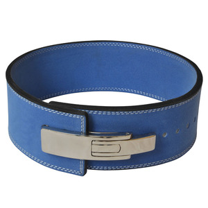 เข็มขัดหนัง10มม. พร้อมหัวเข็มขัดสำหรับการฝึกยิมอุปกรณ์ยกน้ำหนักสูง - Product Image 6