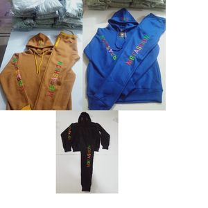 ชุดสเวตเตอร์ผ้าฟลีซสำหรับผู้ชายไซส์ใหญ่พิเศษชุดออกกำลังกายในฤดูหนาว - Product Image 2