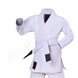 Profesional personalizado brasileño Jiu Jitsu Gi hombres blanco Jiu Jitsu Kimono artes marciales desgaste liso BJJ Gis uniforme - Product Image 3