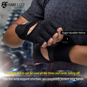 Entraînement sportif Entraînement de fitness Entraînement d'haltérophilie Demi-doigt Gants de gymnastique Sac Opp Durable Unisexe Paypal PK Haltérophilie - Product Image 6