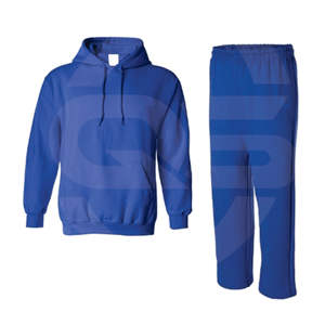 ชุดวอร์มผู้ชายไซส์ใหญ่ ผ้าคอตตอนผสมโพลีเอสเตอร์ แบบเรียบง่าย สไตล์ยอดนิยม ปี 2019 - Product Image 2