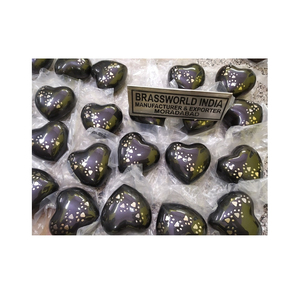 โกศใส่เถ้าสัตว์เลี้ยงลายอุ้งเท้า สไตล์อเมริกัน ผลิตจากทองเหลือง บริษัท Brassworld India - Product Image 1